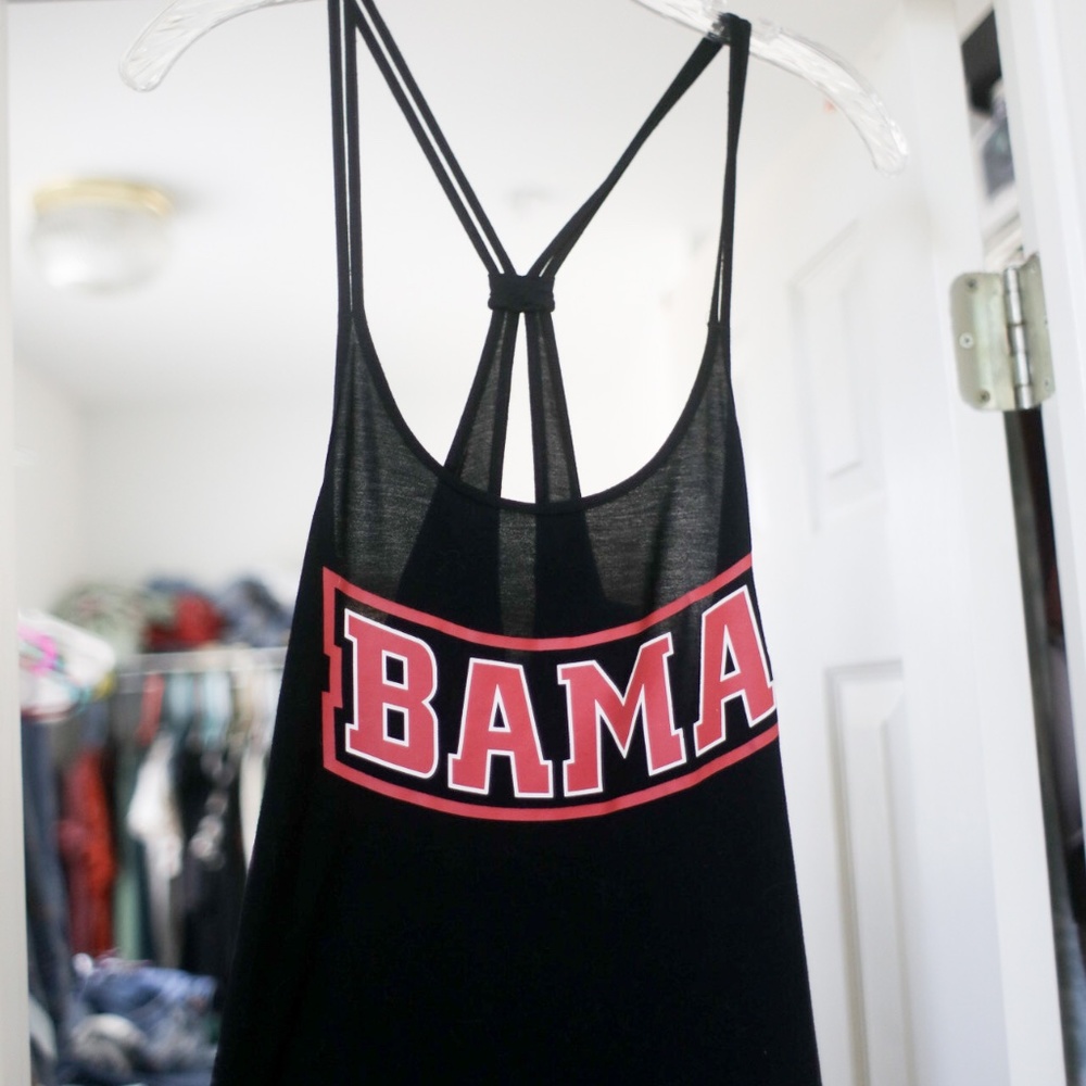 Alabama pink tank